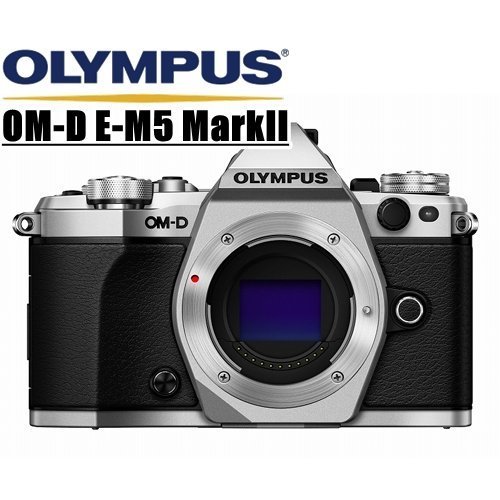 オリンパス OLYMPUS OM-D E-M5 MarkII ボディ シルバー ミラーレス