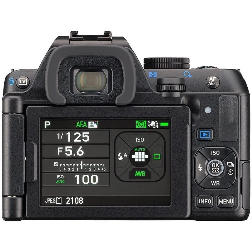 ペンタックス PENTAX K-S2 ボディ ブラック Wi-Fi搭載 デジタル一眼レフ カメラ 中古_画像3