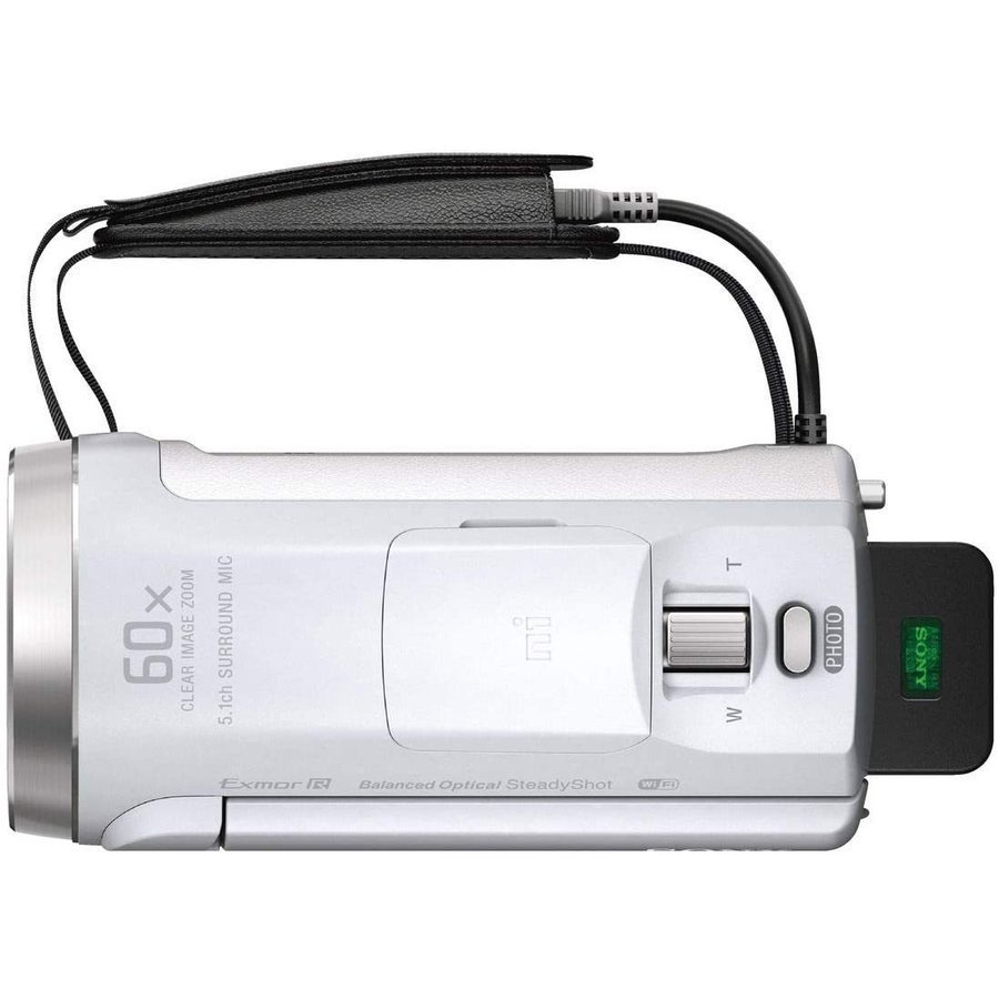  Sony SONY HDR-CX680 W белый цифровая видео камера оптика 30 раз встроенный память 64GB Handycam б/у 
