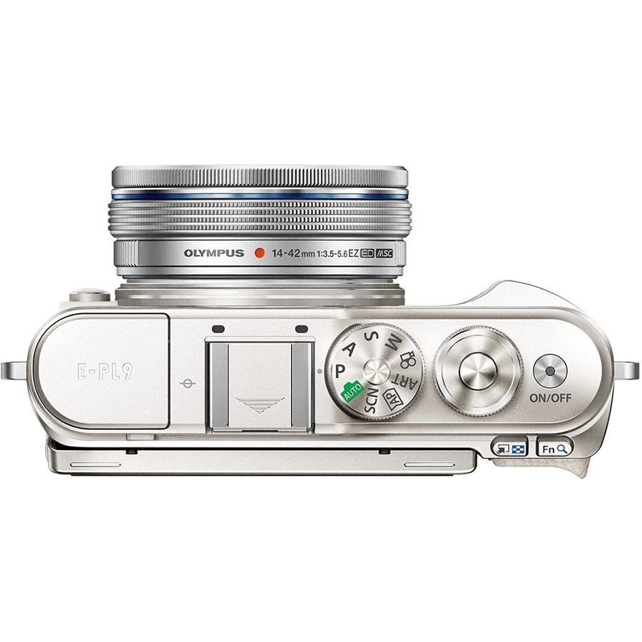 オリンパス OLYMPUS PEN E-PL9 ダブルレンズキット ホワイト ミラー