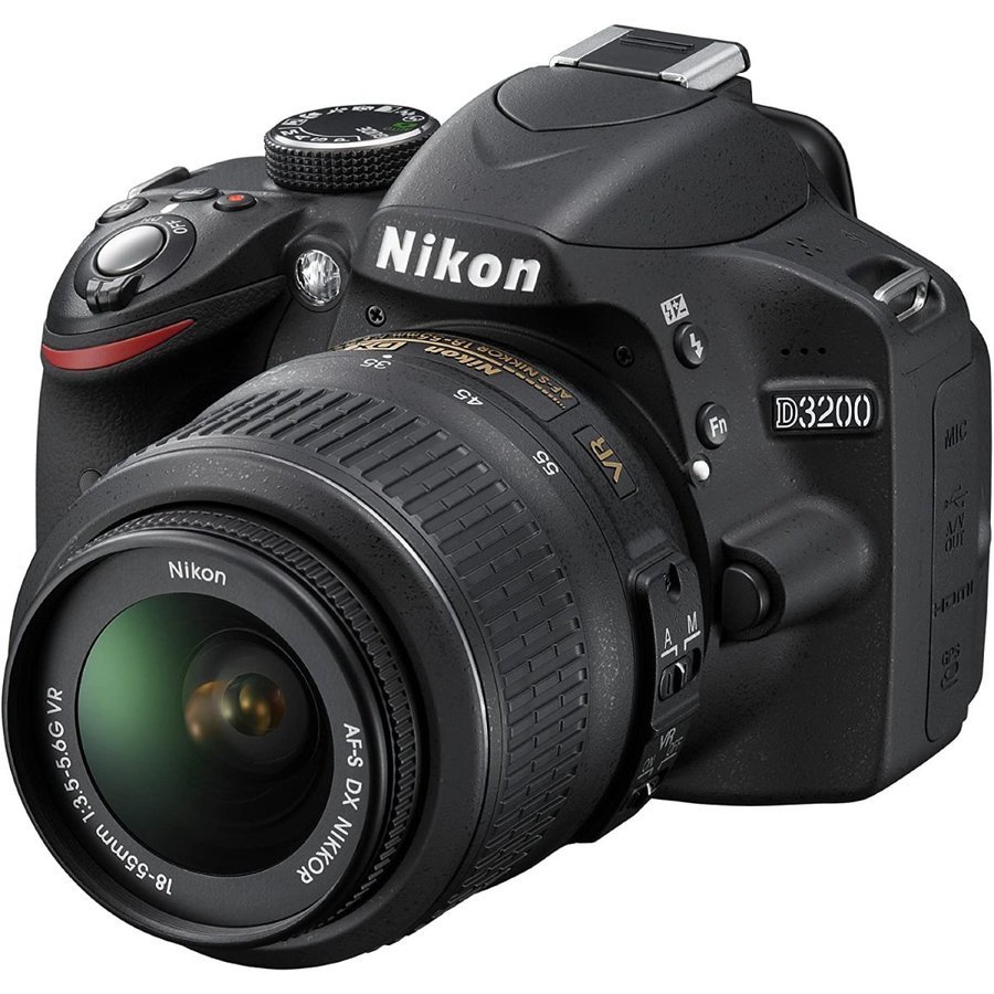 ニコン Nikon D3200 ダブルレンズキット デジタル 一眼レフ カメラ 中古_画像2