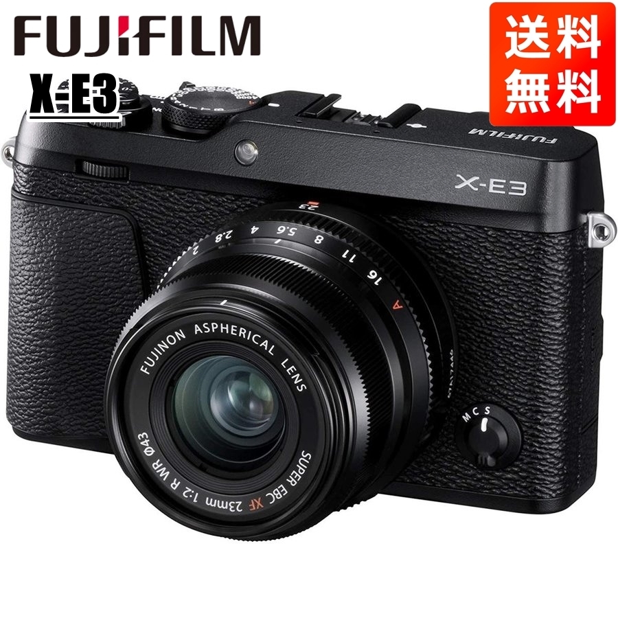 品質は非常に良い 23mm X-E3 FUJIFILM 富士フイルム 2 中古 カメラ