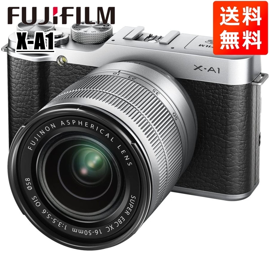 富士フイルム FUJIFILM X-A1 16-50mm レンズキット ブラック ミラーレス一眼 カメラ 中古_画像1