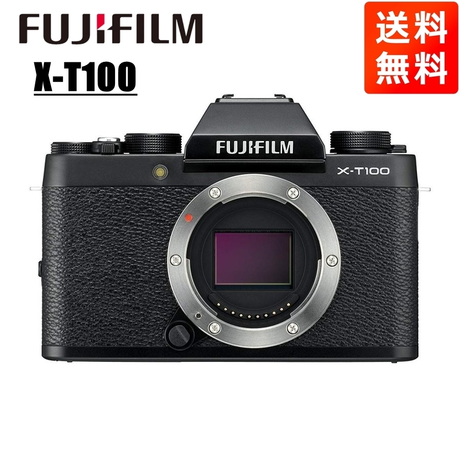 定番人気！ ボディ X-T100 FUJIFILM 富士フイルム ブラック 中古