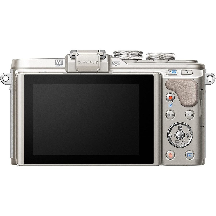 オリンパス OLYMPUS PEN E-PL8 ダブルレンズキット ホワイト ミラー