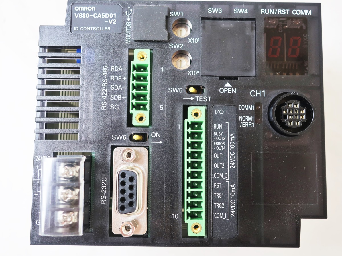 ごえん堂 良品 OMRON オムロン【V680-CA5D01-V2】RFIDシステム IDコントローラ