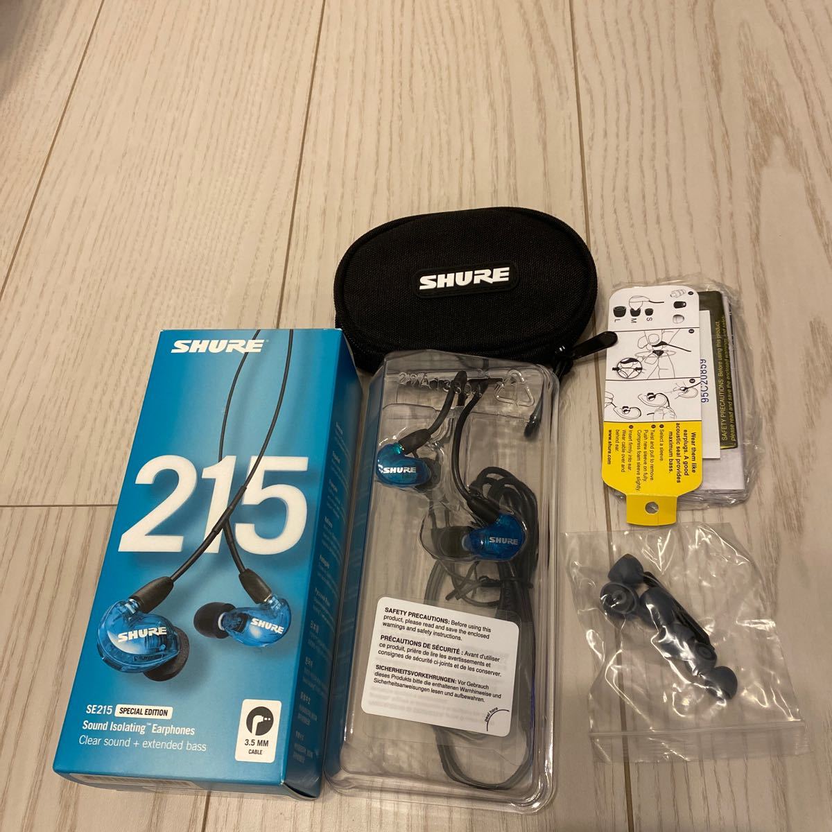 【新品未使用】SHURE SE215 Special Edition