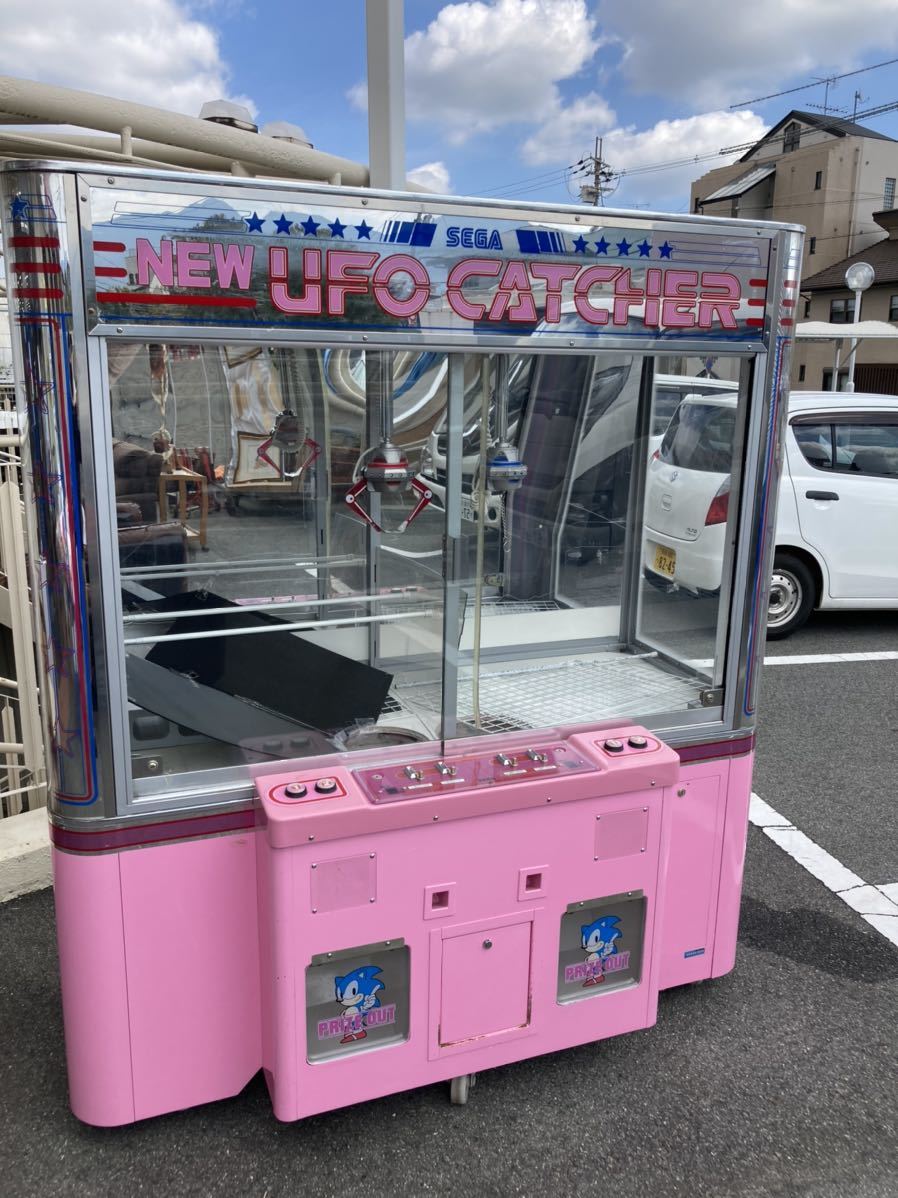 動作品☆ SEGA NEW UFO CATCHER 業務用 セガ ニューユーフォーキャッチャー ゲーセン アーケード 引取限定/奈良県_画像1