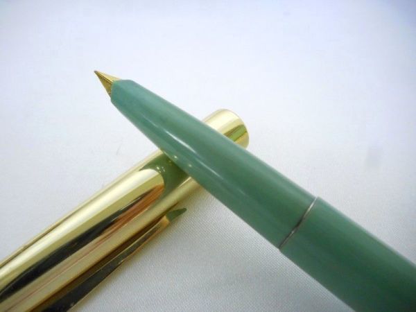 万年筆 PILOT パイロット ペン先 14K モスグリーン レトロ