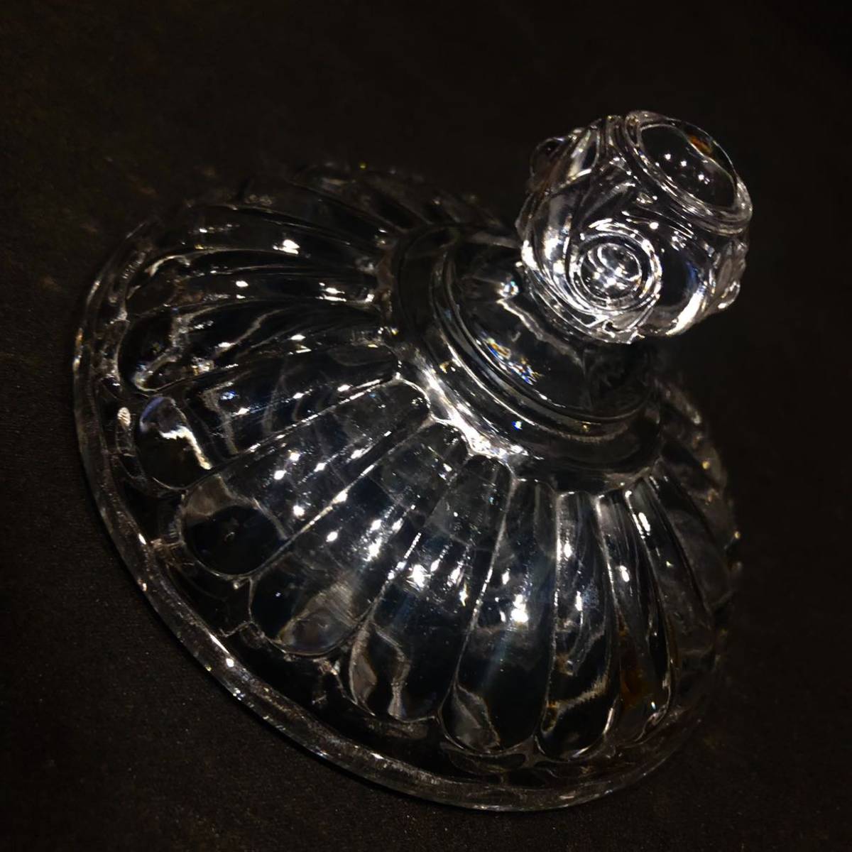BACCARAT バカラ/※極美品 ルッセ 蓋物 キャンディーボックス