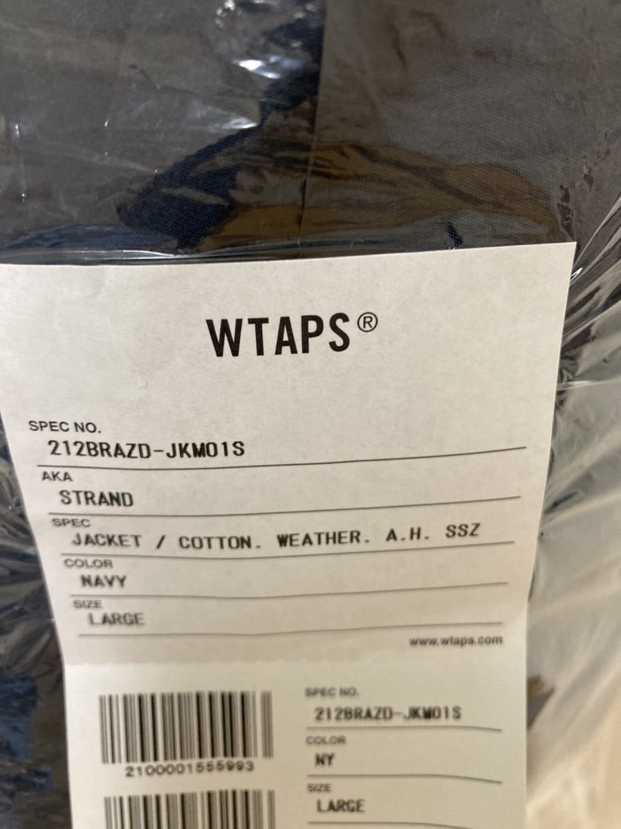 新品未使用サイズL WTAPS×SSZ×AH STANDARD JACKET NAVY MODULAR 長谷川