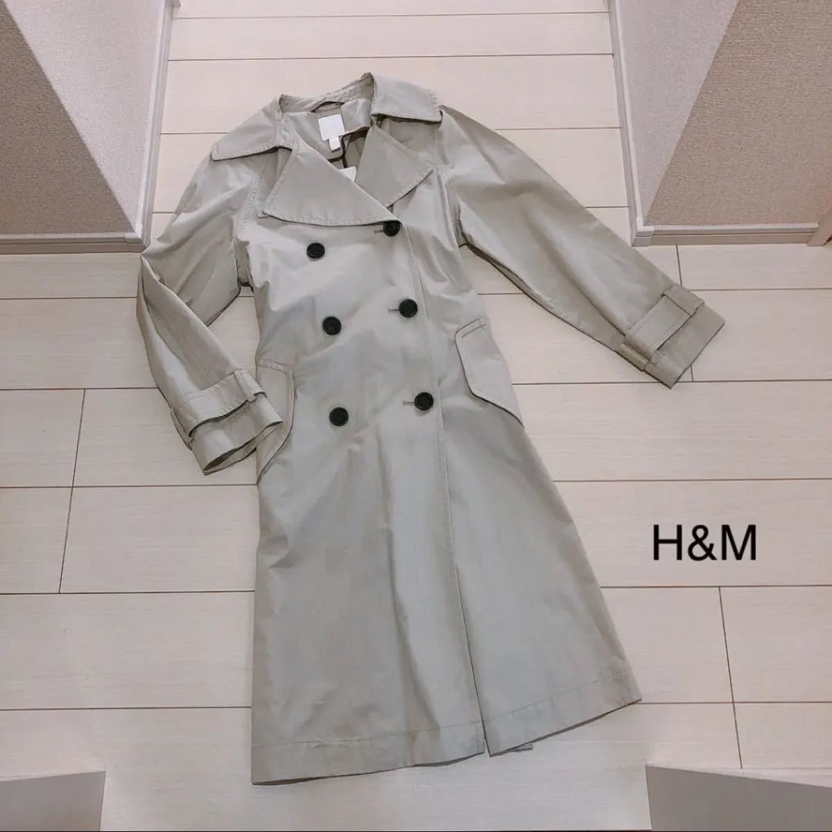 H&M エイチアンドエム トレンチコート ベージュ|Yahoo!フリマ H&M エイチアンドエム トレンチコート ベージュ|Yahoo!フリマ