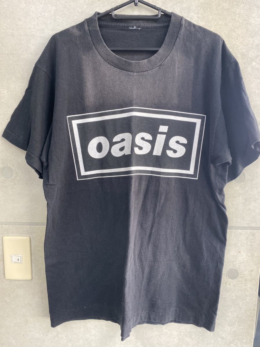 Yahoo!オークション - 90'S オアシス Tシャツ OASIS ヴィンテージ バ...