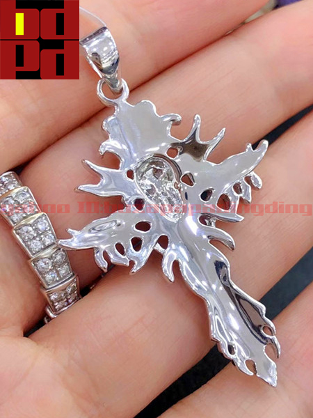 [ permanent gorgeous ] men's lady's platinum pendant [ white gold .. 10 character Cross ] luck with money better fortune yellow gold . thing memory day birthday present -ply 17g proof attaching C06