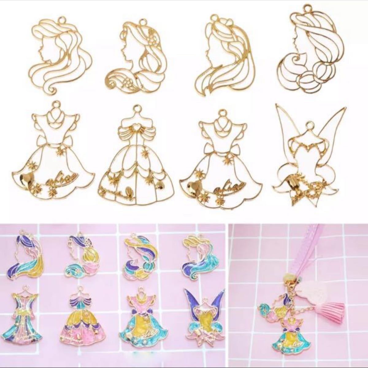 Paypayフリマ ディズニープリンセス Uvレジン型 空枠 8個セット Paypayフリマ ディズニープリンセス Uvレジン型 空枠 8個セット