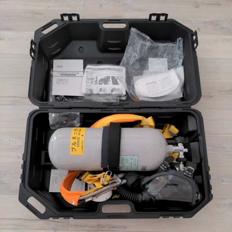 空気呼吸器＋ボンベセット ライフゼムプレッシャデマンド形 M30