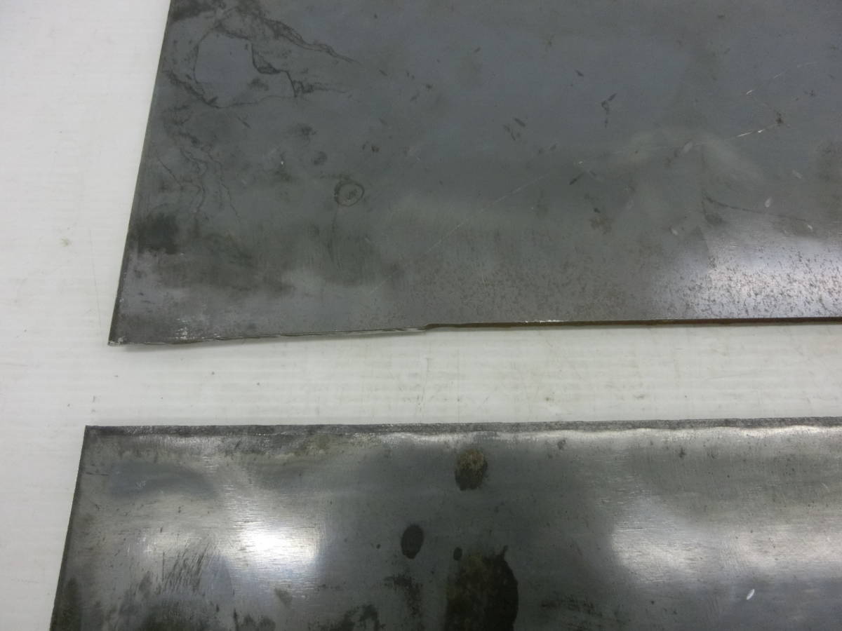 縞板　鉄板　板厚6mm　200mm x915 mm 2枚 切材　切板　溶接材　側溝蓋_画像7