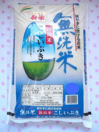 [Бесплатная доставка] Ordinium 5 -й год Новый рис Koshinobuki Rice Prefecture 5 килограммов x 10
