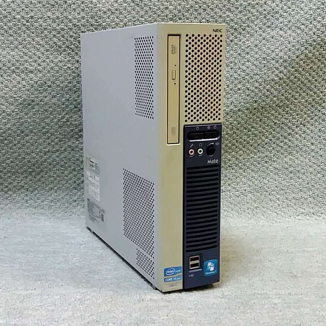 パソコン単体 ☆OS選択可 デスクトップ NEC ME-C MJ25ME-C ☆ 高速 Core i5 2400S  2.50GHz/メモリ2GB/大容量HDD500GB/office/DVD/Win 10・7 Pro・XP/T157