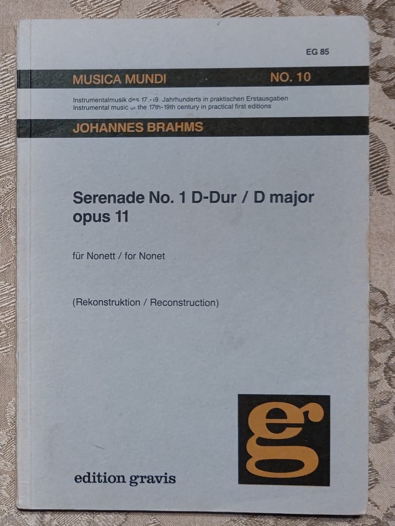  импорт иностранная книга музыкальное сопровождение миниатюра оценка musica mundi No.10bla-ms Serena -teno.1 Op.11
