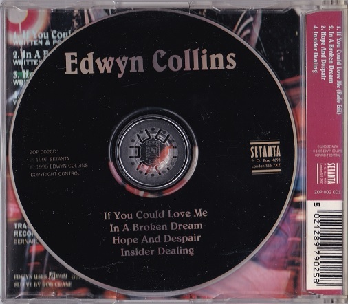 Edwyn Collins / If You Could Love Me (輸入盤CD) Setanta Orange Juice エドウィン・コリンズ