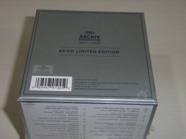 ARCHIV アルヒーフ 1947-2013 (55CD)の画像3