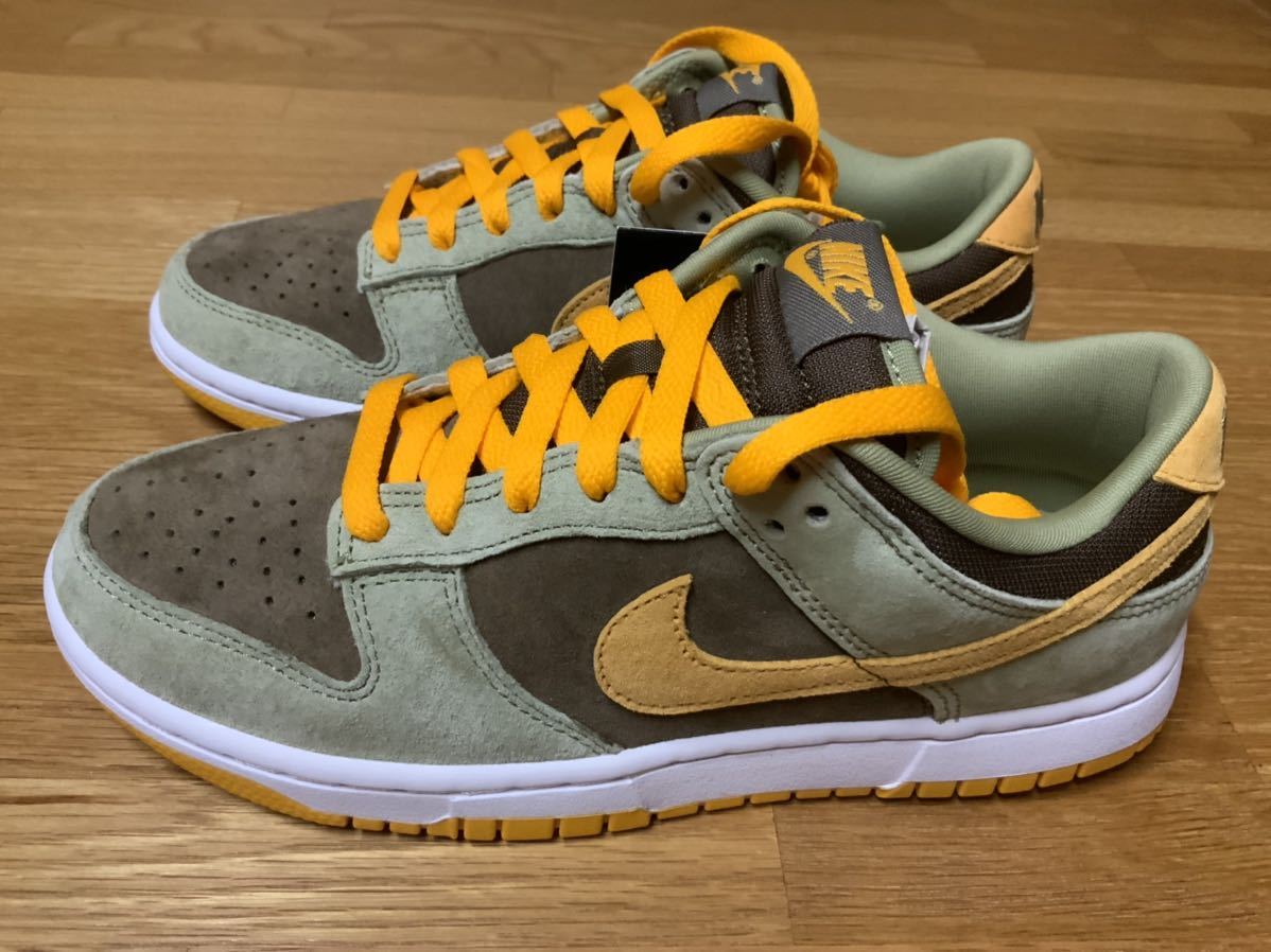 新発売 NIKE DUNK LOW SE OLIVE GOLD オリーブ ゴールド asakusa.sub.jp