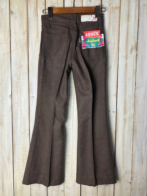 USA deadstock 60s~70s BIG'E Levis ウール フレアパンツ USA deadstock 60s~70s BIG'E Levis ウール フレアパンツ