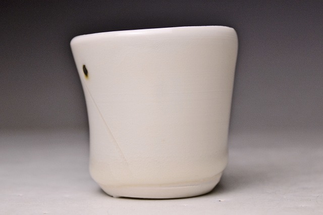  Nakamura . flat * white porcelain large sake cup * also box also cloth * sake cup and bottle * inspection Nakamura plum mountain Nakamura . flat *