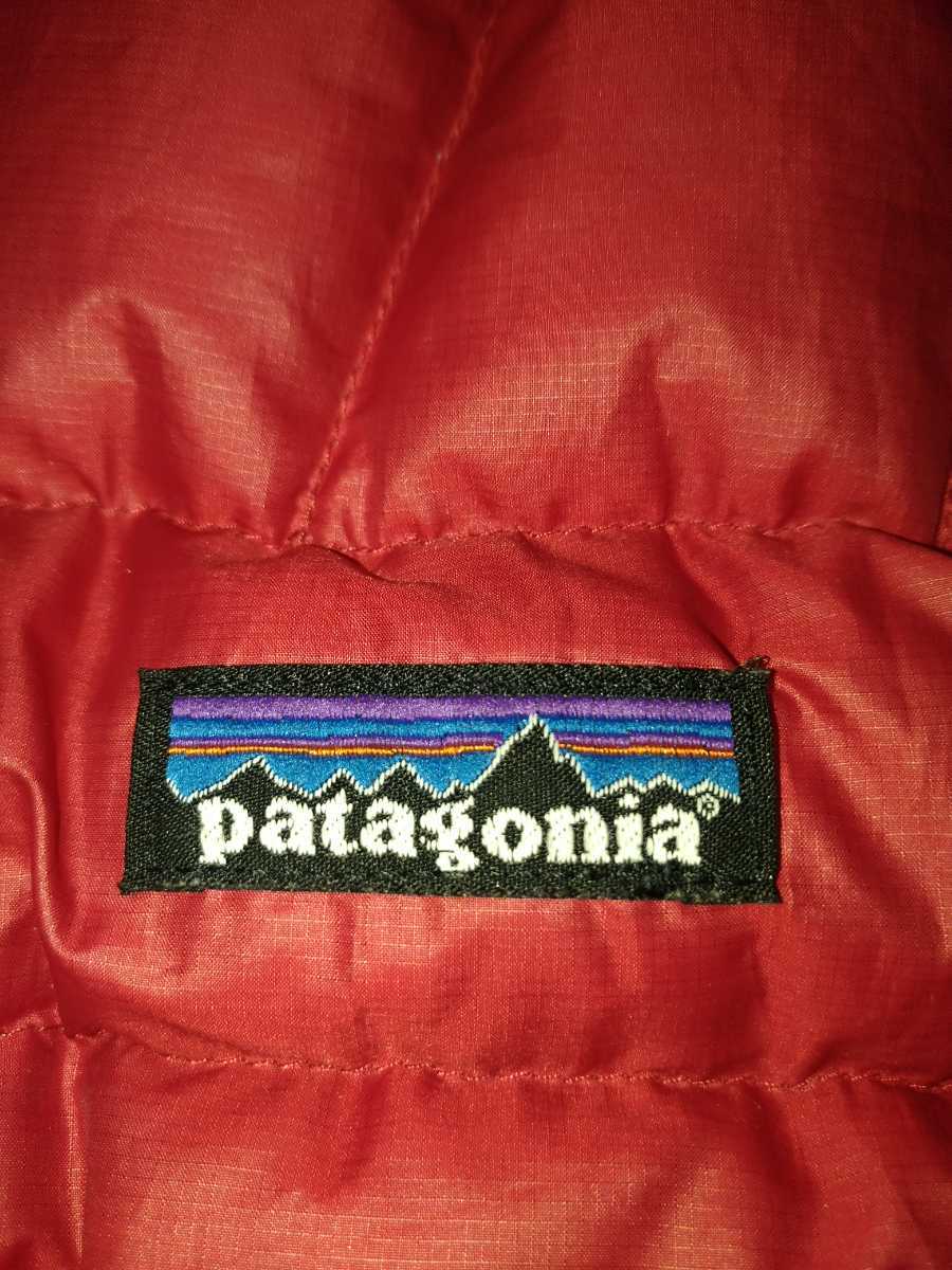  パタゴニア patagonia 超軽量 セーター ダウンベスト ダウンジャケット ライトダウンベスト メンズXS 赤　84621_画像2