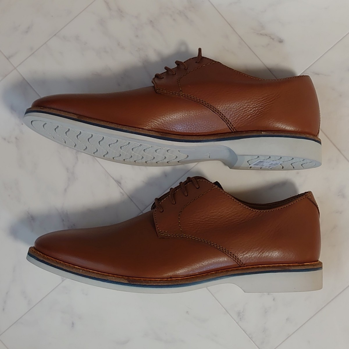 新品　クラークス ビジネスシューズ　ドレスシューズ　紳士靴　革靴　 レザーシューズ 本革 ブラウン　27cm