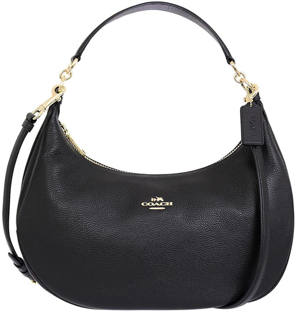 COACHコーチバッグ(ショルダー)f38250ブラックIMBLKレザーショルダー