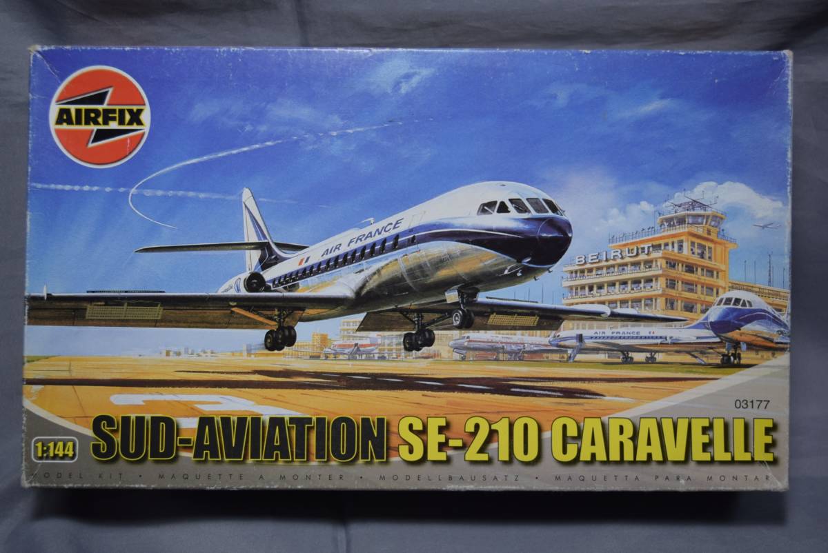 ■稀少1/144　エアフィックス シュド SE-210カラベル エアフランス【検】AIRFIX SUD AVIATION Caravelle FRANCE _画像1