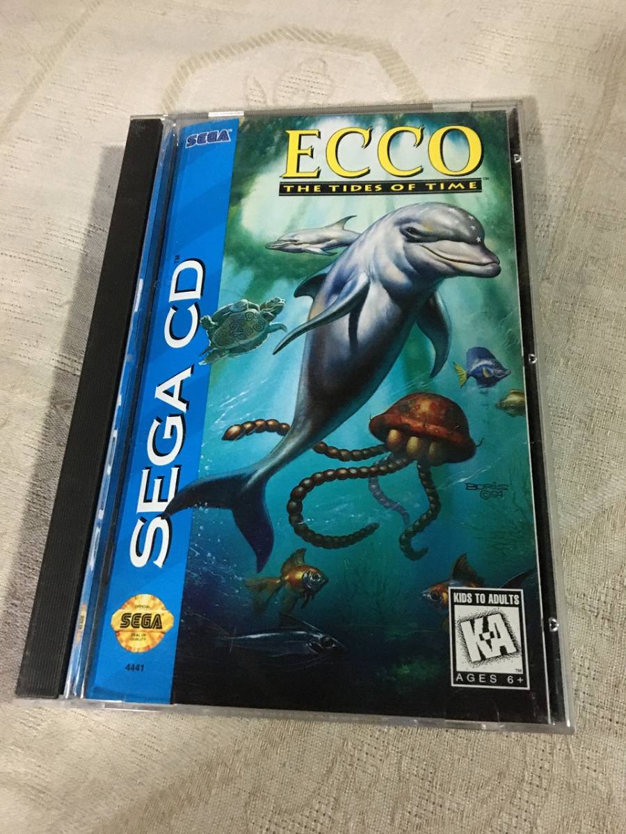  утиль / за границей / Северная Америка / Sega CD Ecco: The Tides of Time eko -* The * Dolphin 2