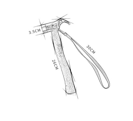 ハンマー　ペグ　セット　金属　実木柄　スチール　キャンプ　タープ　ペグ抜き