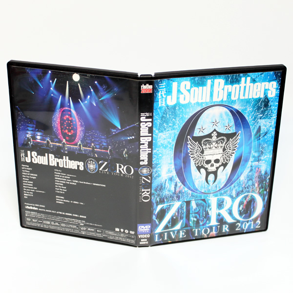 三代目 J Soul Brothers LIVE TOUR 2012 ZERO DVD 山下健二郎 岩田剛典 登坂広臣 ◆国内正規 DVD◆送料無料◆即決_画像1