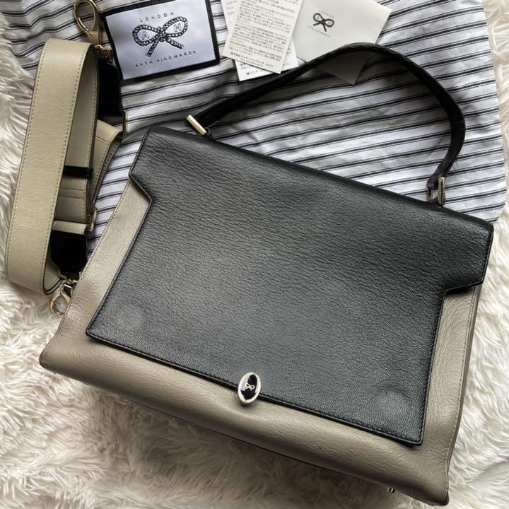 ANYA HINDMARCH アニヤハインドマーチ AH Bathurst Bow バサースト