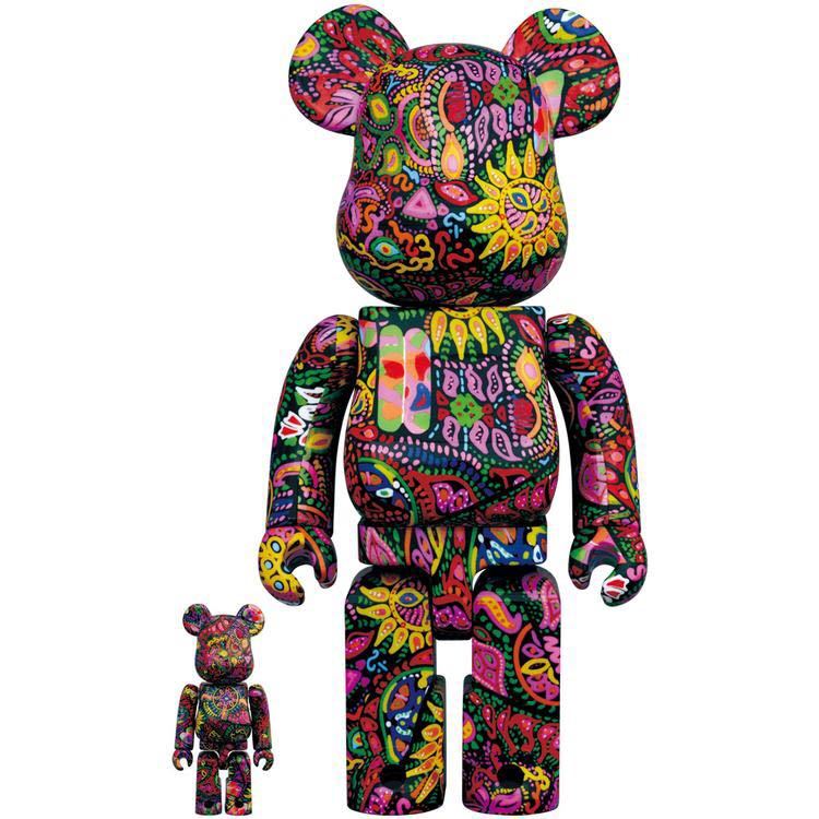 ベアブリック Psychedelic Paisley 100%&400% X japan HIDE BE ベアブリック Psychedelic Paisley 100%&400% X japan HIDE BE