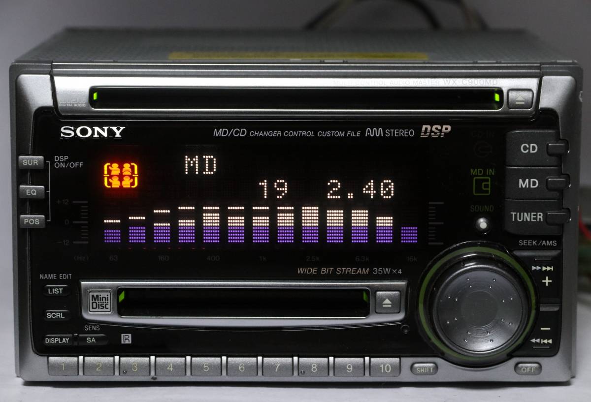 Yahoo!オークション - SONY WX-C900MDG MD/CD DSP/EQ/スペアナ Yahoo!オークション - SONY WX-C900MDG MD/CD DSP/EQ/スペアナ