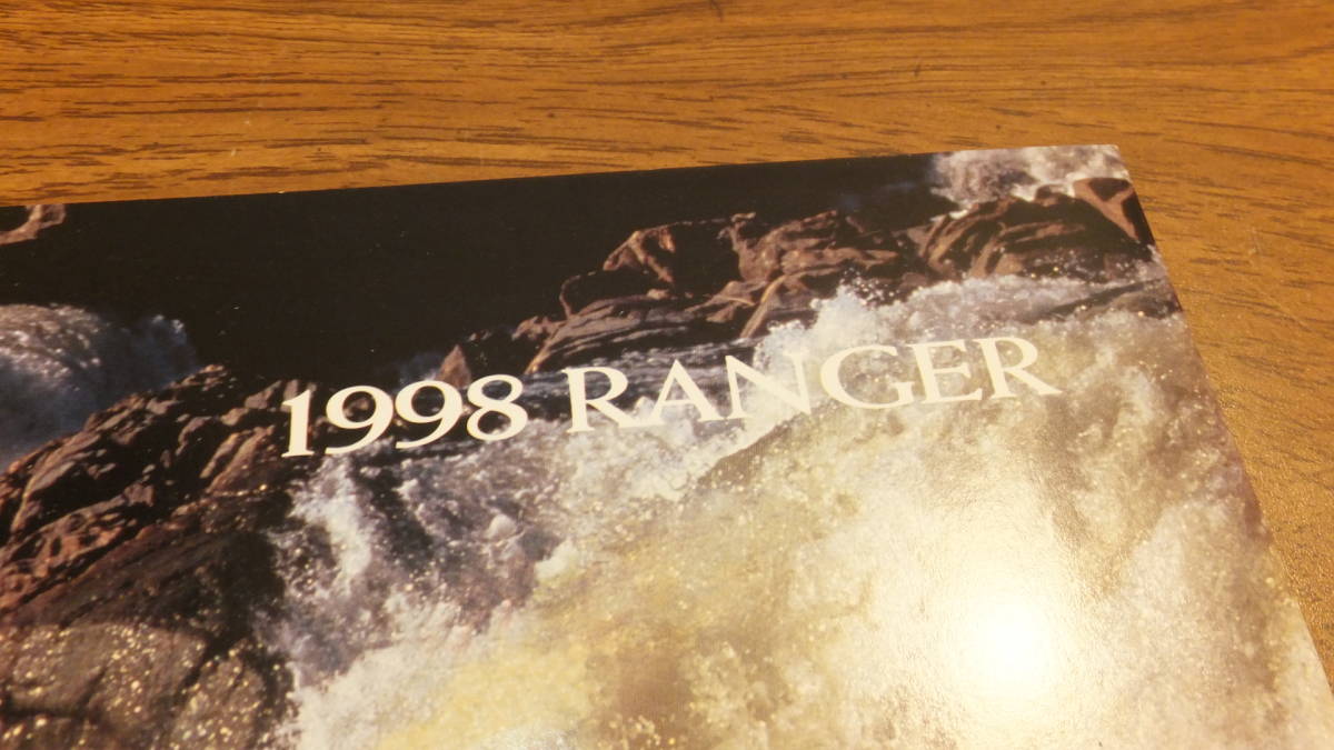 [FORD]1998 Ford Ranger грузовик America книга@ страна каталог RANGER PICK UP TRUCK тигр  gold 