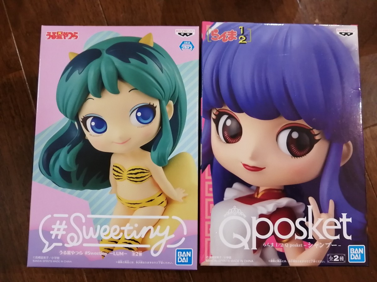 Qposket sweetiny らんま1/2 うる星やつら シャンプー ラム Qposket sweetiny らんま1/2 うる星やつら シャンプー ラム