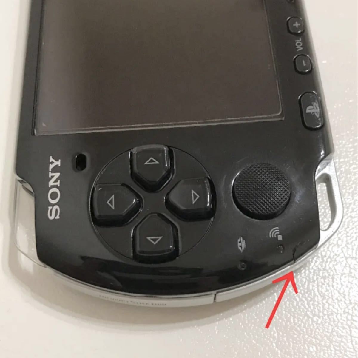 【分解清掃済み】PSP 3000 ブラック　本体　充電器