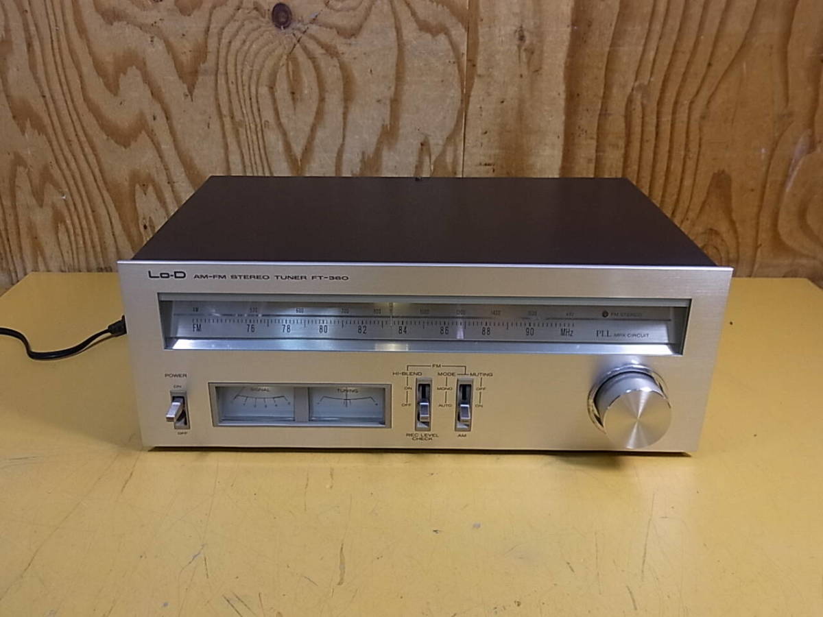 #A/937* low tiLo-D*AM/FM stereo tuner deck *FT-360