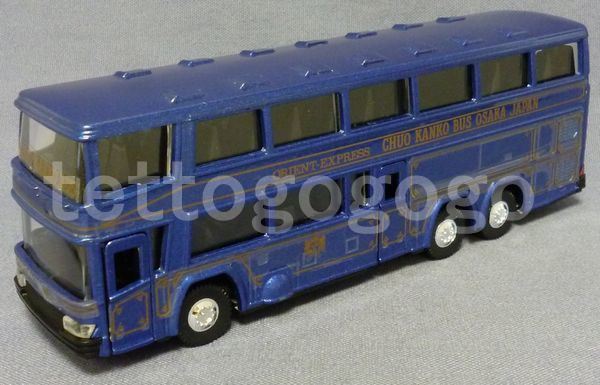 ダイヤペットB-50 中央観光バス オリエント エキスプレス ダブルデッカー(2階バス)