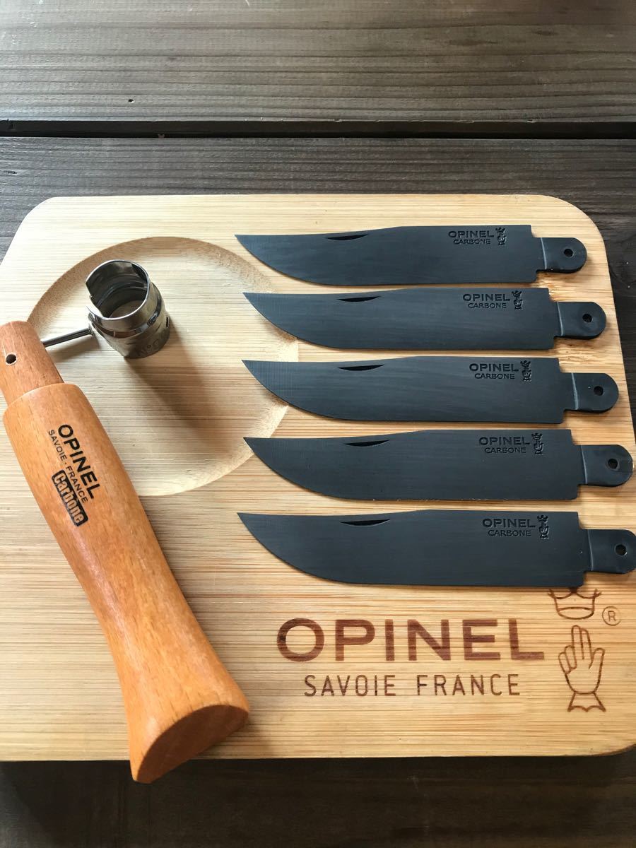 Sランク オピネル Opinel No.9 カーボン 黒錆加工済み【バラ】