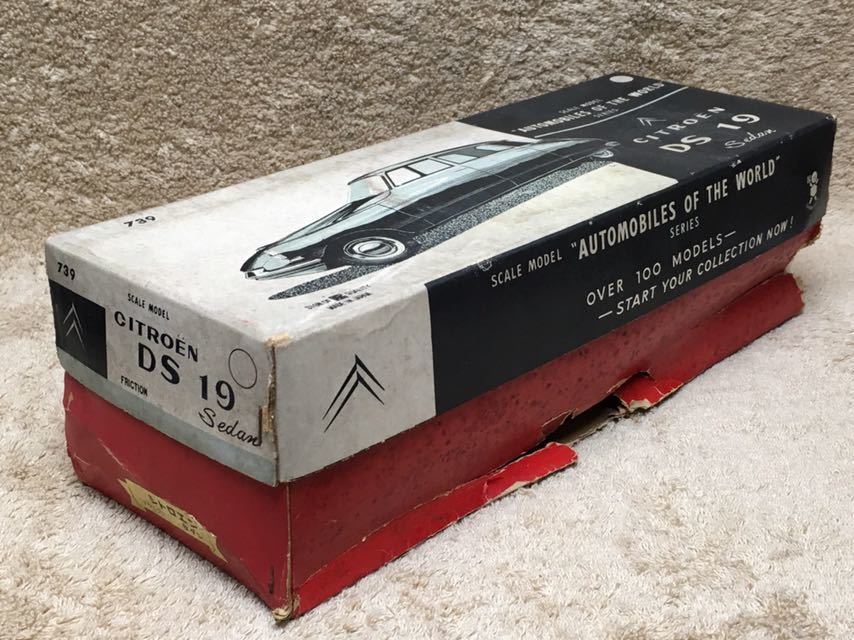 即決 バンダイ BC 萬代屋 シトロエン DS19 セダン ブリキ 当時物 即決 バンダイ BC 萬代屋 シトロエン DS19 セダン ブリキ 当時物