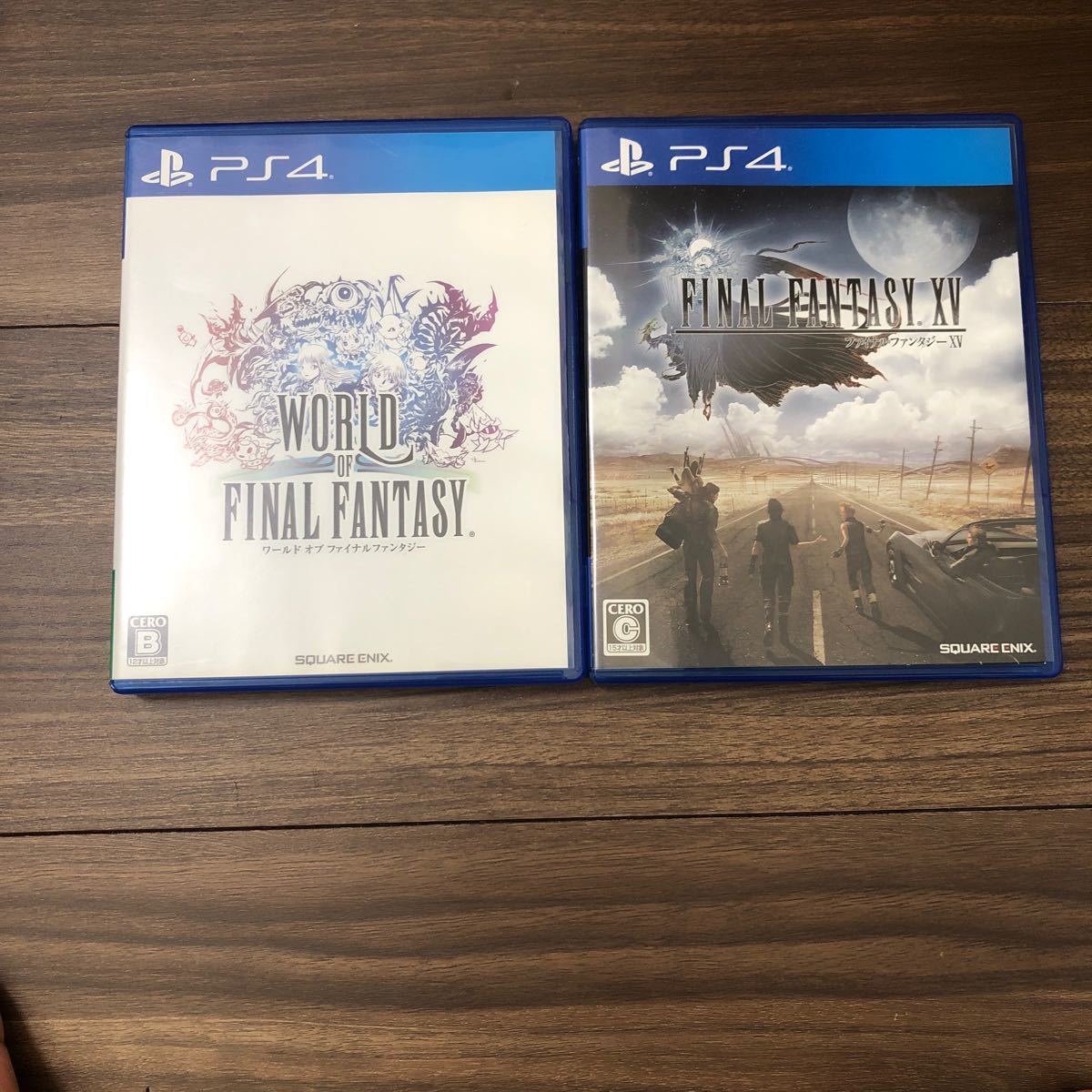 【PS4】 ファイナルファンタジーXV [通常版] 【PS4】 ワールド オブ ファイナルファンタジー　２本セット