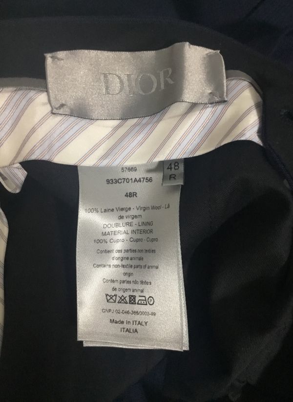 生産完了商品 Dior クリスチャンディオール テーラードジャケット スラックス セットアップ