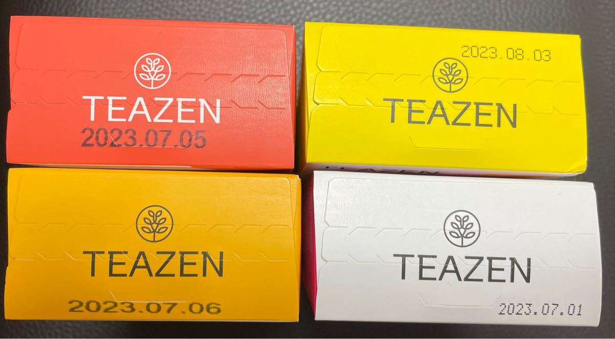 TEAZEN コンブチャ ベリー 1箱 （10包） 他味3箱　ティーゼン KOMBUCHA 健康茶 健康ドリンク 粉末スティック 