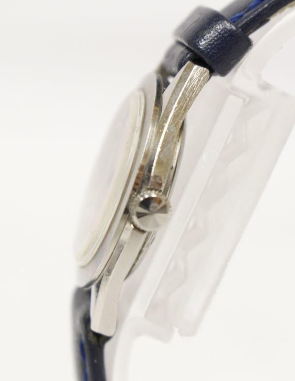 Queen Seiko クイーンセイコー 手巻き式 腕時計 2針 24石 ハイビート ウォッチ 白文字盤 アンティーク ヴィンテージ 稼働品 211019F(NT)_画像2